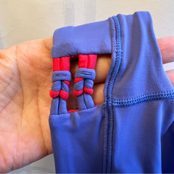 Lululemon Ivivva Reversible Bikini Red Purple 4-6 - Picture 9 of 10